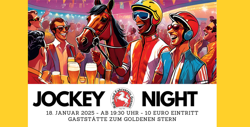 Einladung zur Jockey Night