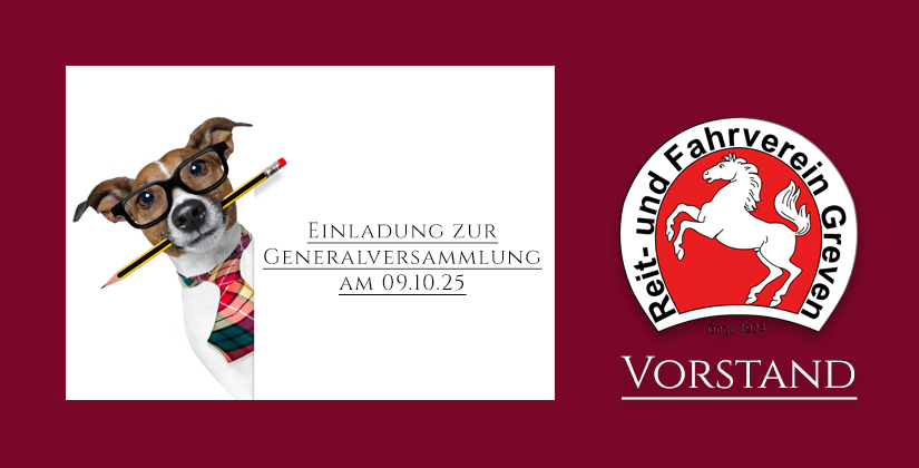 Einladung zur ordentlichen Mitgliederversammlung